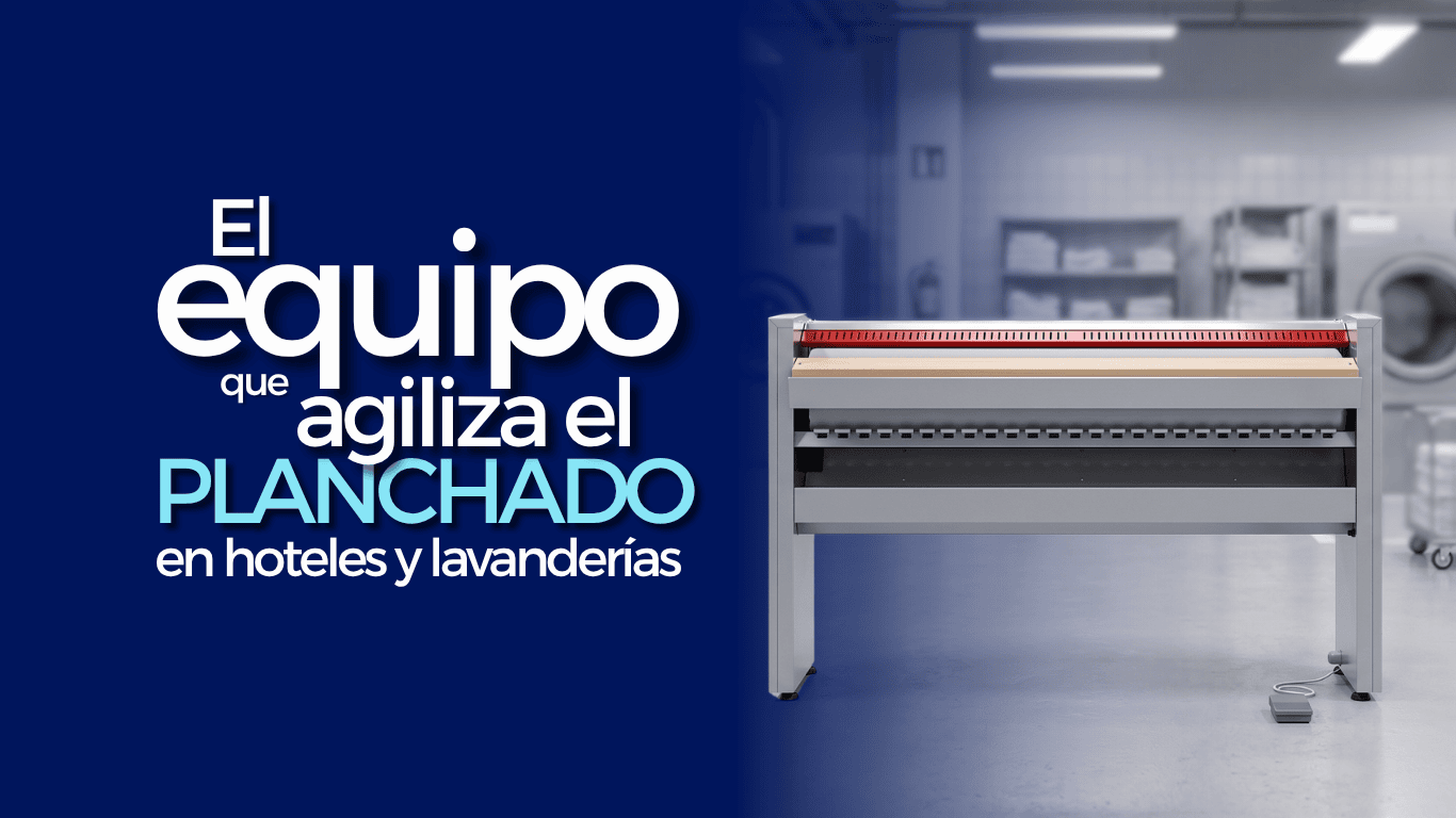 Planchadores de rodillo industriales: optimiza el planchado de sábanas