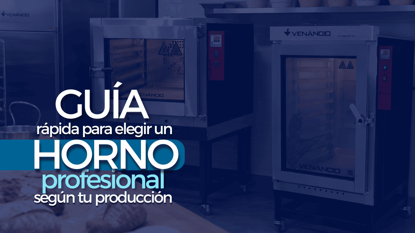 Cómo elegir un horno profesional según el tipo de producción de tu negocio