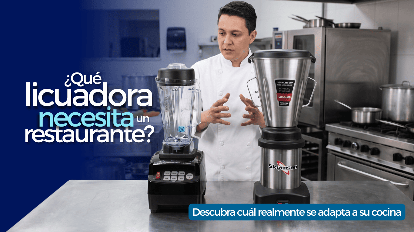 ¿Qué licuadora necesita un restaurante?  