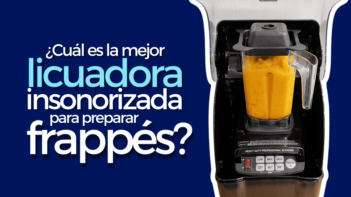 Prepare frappés sin interrumpir la experiencia de sus clientes