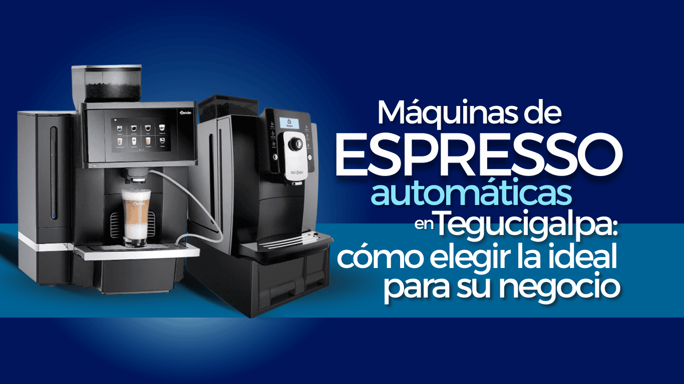 Dónde comprar máquinas de espresso profesionales en Tegucigalpa