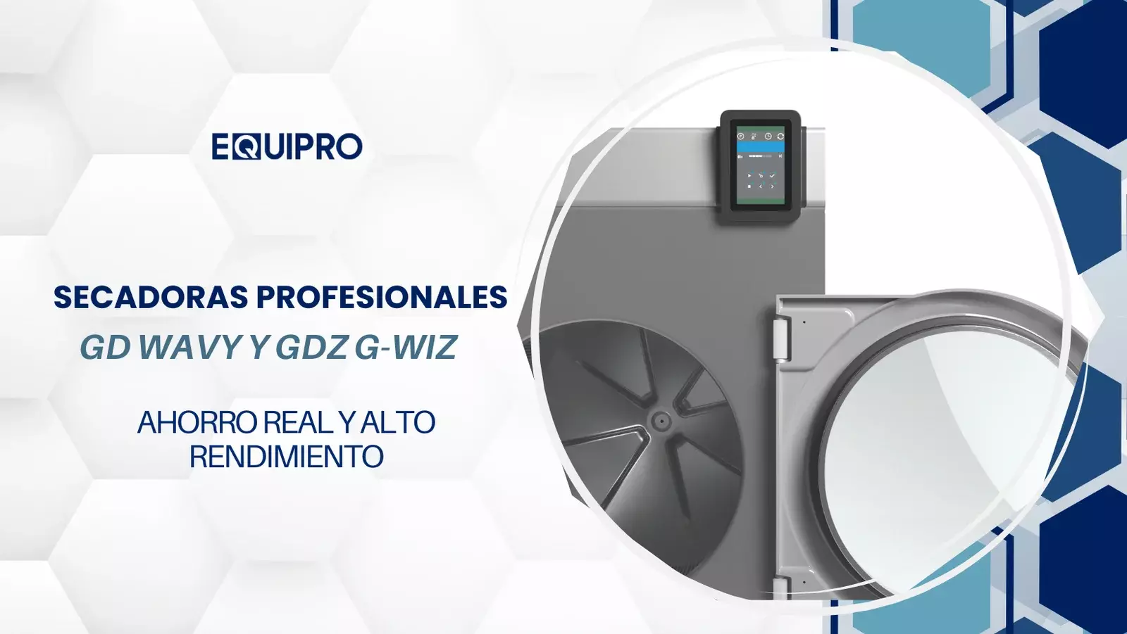 Secadoras Profesionales GD Wavy y GDZ G-Wiz: Ahorro Real y Alto Rendimiento